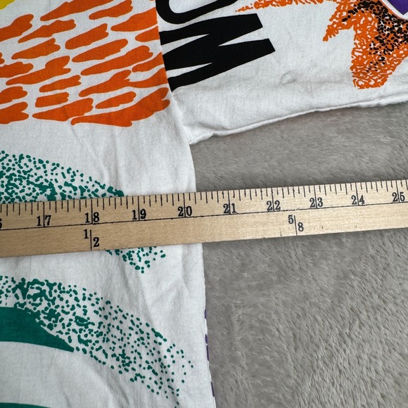 Vintage 1994 USA World Cup Soccer‎ AOP Shirt Mens M Multicolor Preowned Sports - Picture 6 of 6